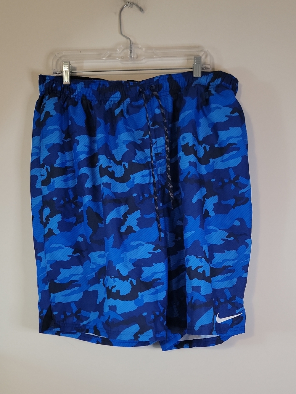 Nike Blue & Navy Camo Training Shorts
